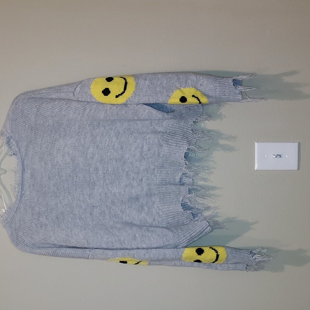 No Comment Crop Sweater - Picture 4 of 9